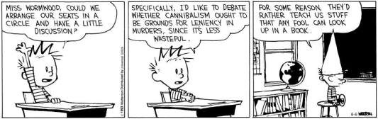 Calvin- discussion on cannibalism
